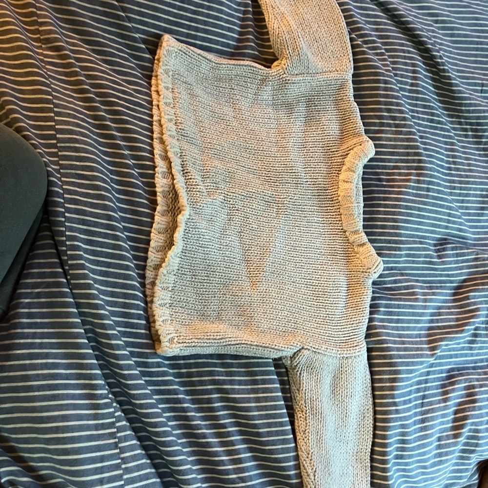 Babaa Kids Knit Sweater - Light Gray